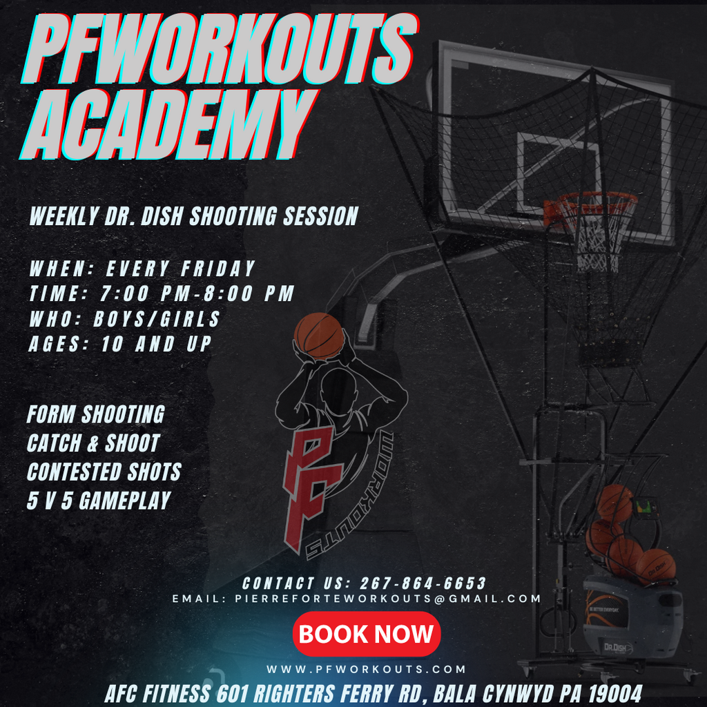 PFWorkouts Academy Dr. Dish Shooting sessions